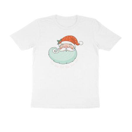 Santa Christmas Collection Mens Half Sleeve Round Neck T-Shirt
